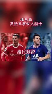 福布斯足坛年度收入榜：C罗力压NMM居首，贝尔&阿扎尔进前十