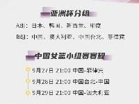 一路向征程 | 快收藏！一图掌握中国女篮的亚洲杯赛程、赛制