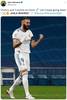 本泽马社媒发文庆祝胜利:皇马继续前进!Hala Madrid