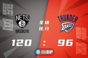 🏀杜兰特33 8 米尔斯9记三分 哈登16 6 13 篮网轻取雷霆三连胜