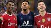 GOAL票选年度足坛50大球星 梅西第一C罗第二莱万第三